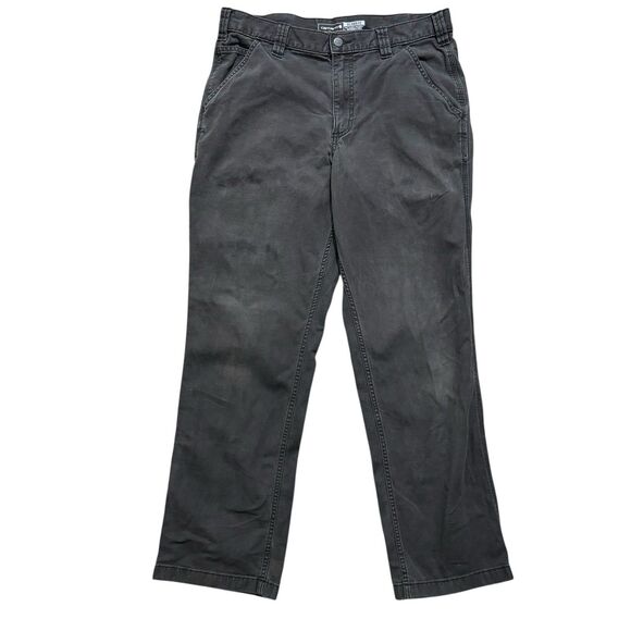 Carhartt Other - Carhartt Rugged Flex Relaxed Fit Canvas Work Pants Men’s 34X32 Faded Grease READ